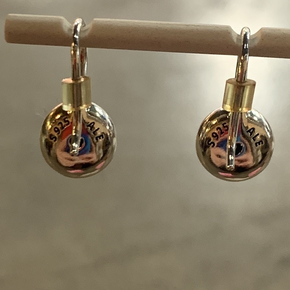 RETIRED Dazzling Droplets Pave Earrings - Picture 3 of 4